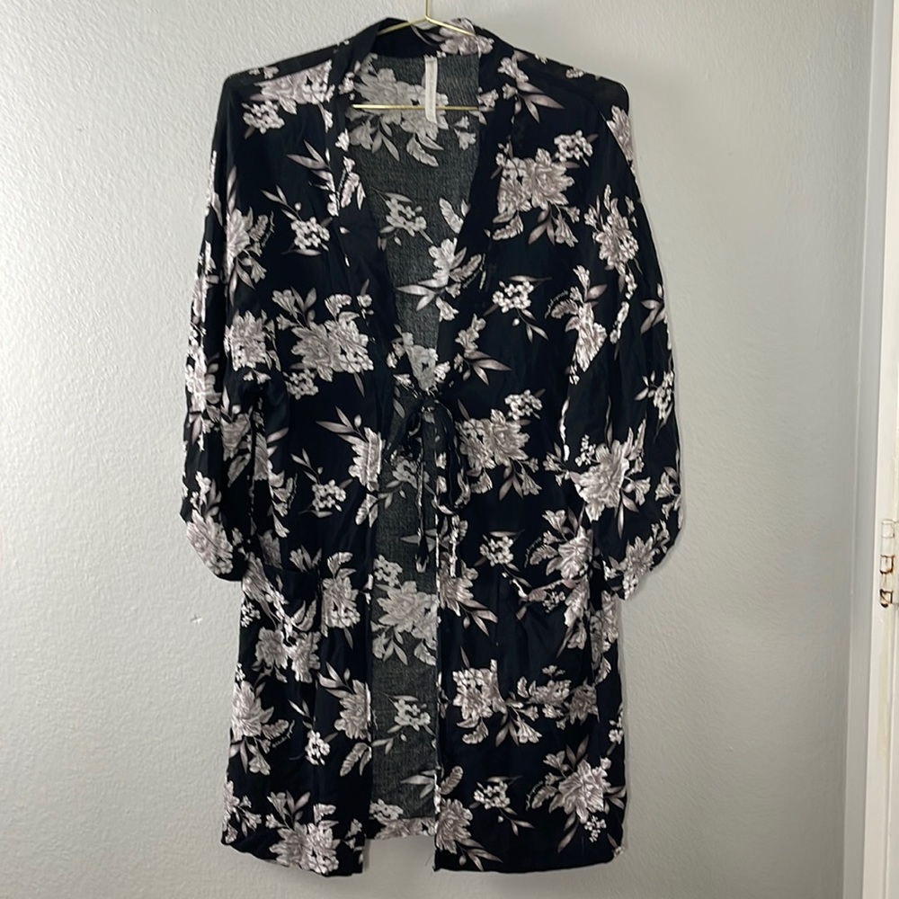 Spiritual Gangster Maya Floral Kimono